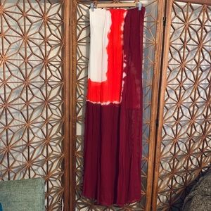 Young Fabulous & Broke Tie Dye Cocktail Maxi Dress